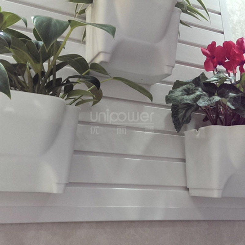 Accessoires de panneau Slatwall en PVC d'usine, garniture d'extrémité, capuchon de panneau Slatwall