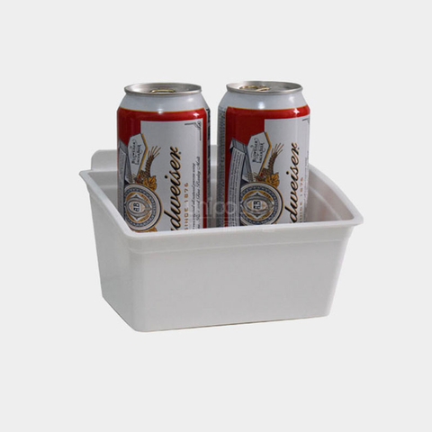 Système mural suspendu pour pots verticaux en plastique fixés au mur