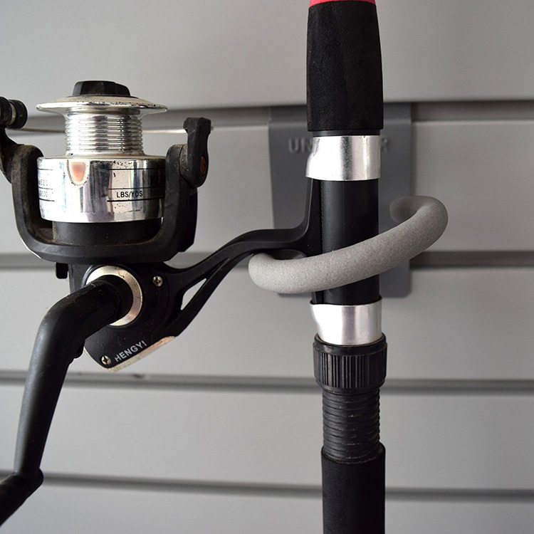 Organisateur vertical en métal de haute qualité, 1 support de canne à pêche 