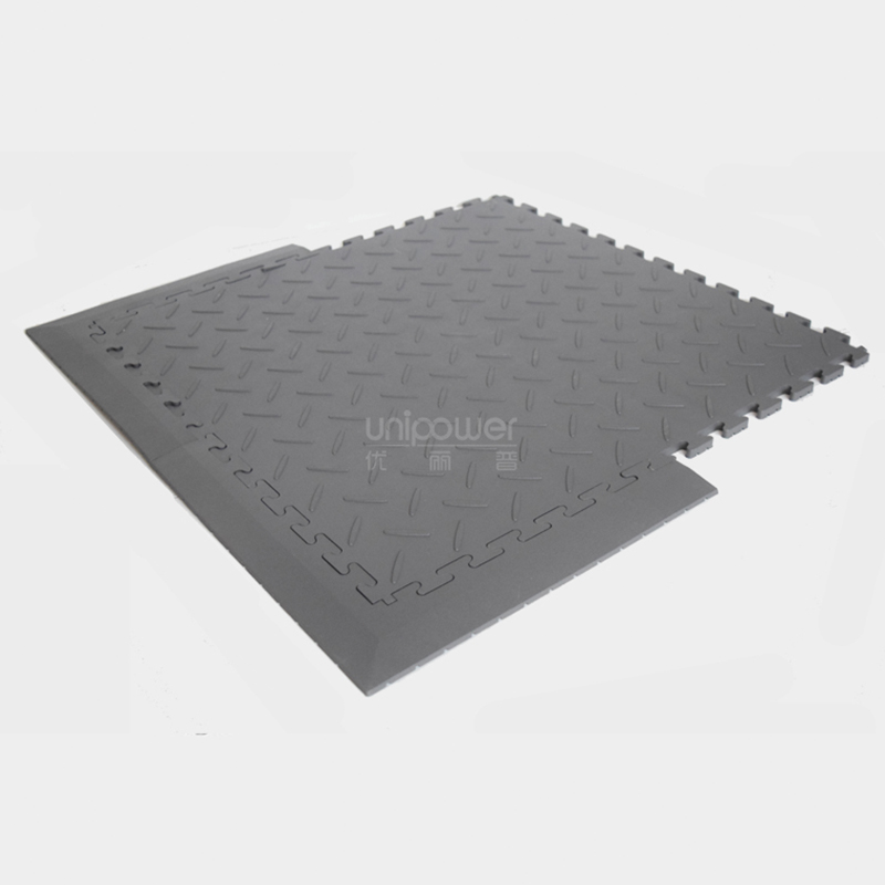 Plancher de verrouillage en plastique de carreaux de sol en PVC PP pour le stockage de garage