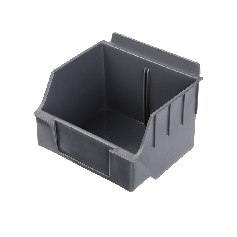 Support de boîtes de quincaillerie pour bacs transparents en plastique monté à SlatWall