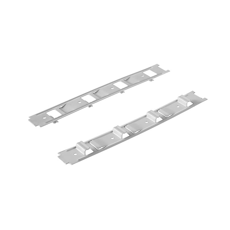 Clips de support de Slatwall en métal d'accessoires de panneau de Slatwall de PVC