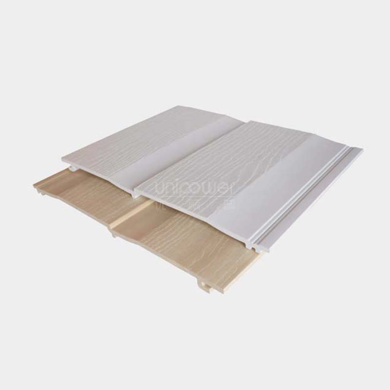 PVC solide de panneaux de mur extérieurs de mousse d'installation facile imperméable