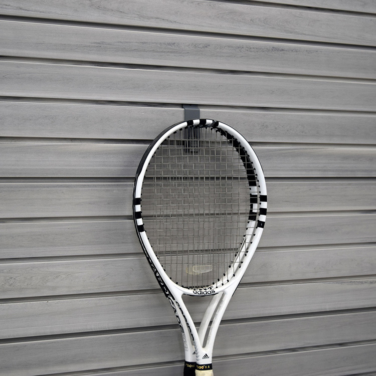 Crochets de supermarché de Slatwall en métal de supermarché accrochant le crochet de placage d'affichage de marchandises 