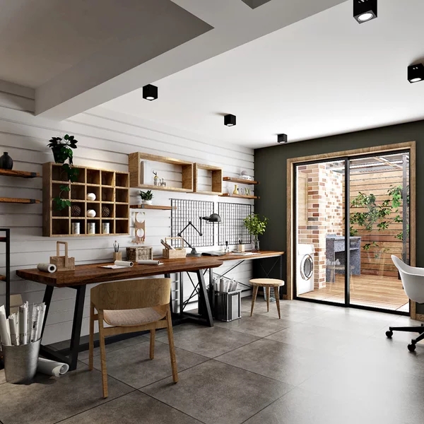 Panneaux polyvalents en PVC en PVC pour stockage de garage