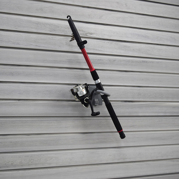 Organisateur vertical en métal de haute qualité, 1 support de canne à pêche 