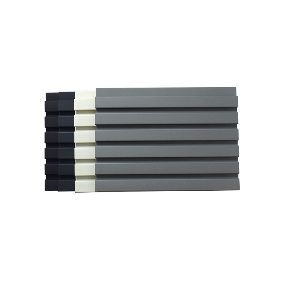 Panneaux rigides colorés de Slatwall de PVC de garage d'organisateur d'outil d'ODM d'usine 