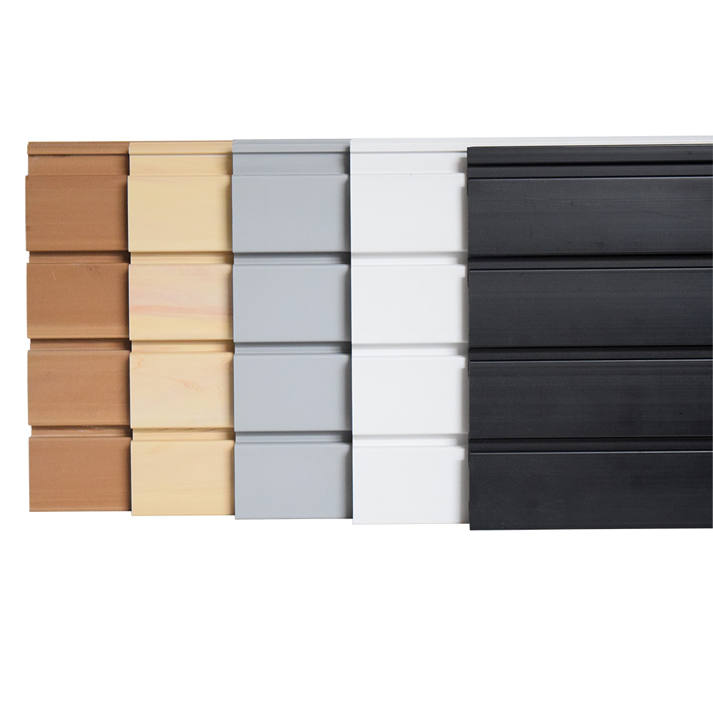 Panneau de Slatwall imperméable en plastique de stockage à domicile Durable de Garage de haute qualité 