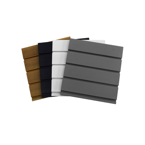 Unipower Rangement mural PVC Slatwall Organisateur mural de garage Panneau Slatwall